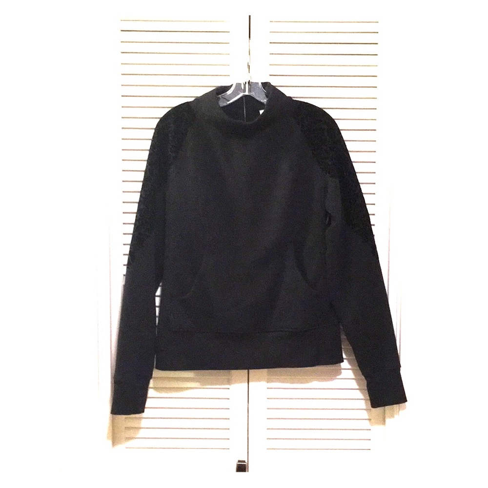 Floral Flock pullover